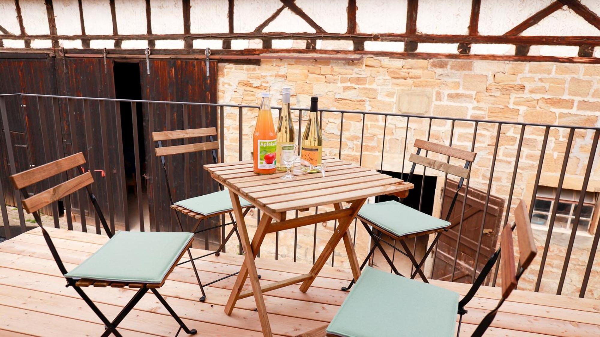 Biobauer Heubach Apartment Ипхофен Екстериор снимка